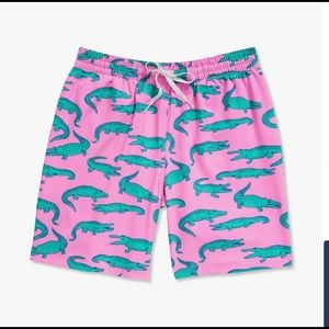 Men’s Chubbies The Glades 7” original swim shorts alligator print small